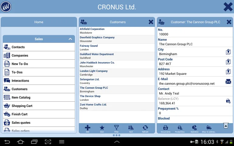 MobileNAV screenshot 4