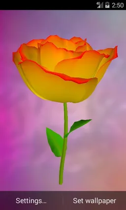 3D Rose Live Wallpaper screenshot 3