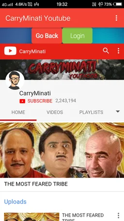 CarryMinati - FanApp 1.0 screenshot 2