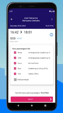KOLEO - PKP timetable screenshot 5