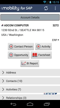 ISEC7 for SAP® solutions screenshot 15