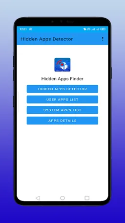 Hidden Apps Detector screenshot 1