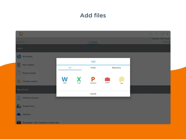 Content - Workspace ONE screenshot 7