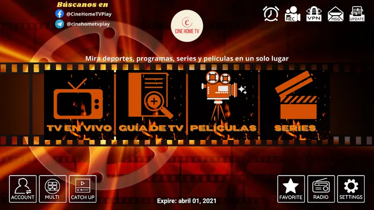 Cine Home TV Play screenshot 1