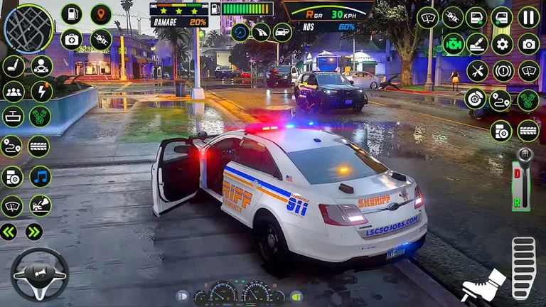 City Police Car Cop Sim Game screenshot 13