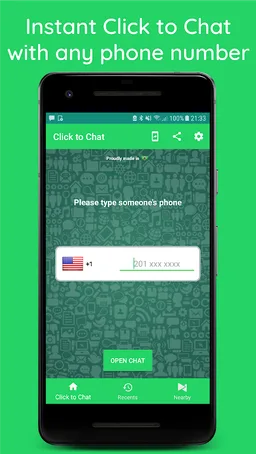 Instant Click To Chat screenshot 1