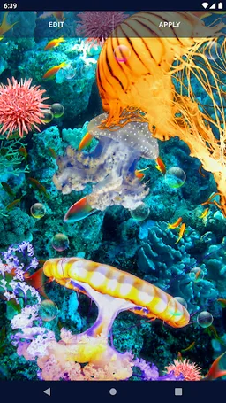 Jellyfish Live Wallpaper screenshot 4