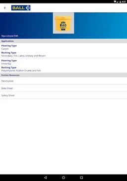 F Ball & Co. Ltd. RAG screenshot 11
