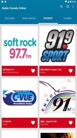 Radio Canada Online screenshot 4