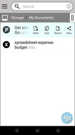 BlackBerry Edit screenshot 2