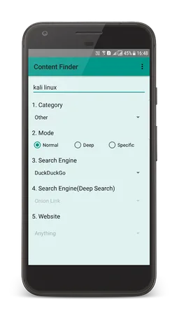 Content Finder screenshot 2