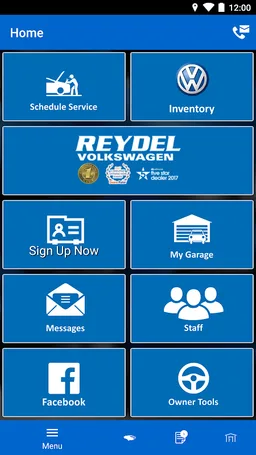 Reydel Volkswagen DealerApp screenshot 1