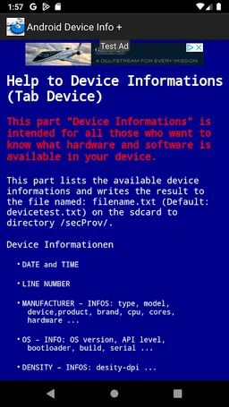 Android Device Info + screenshot 3