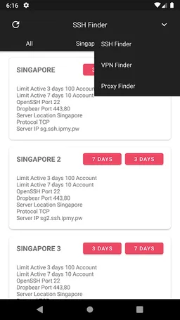 SSH Finder screenshot 1