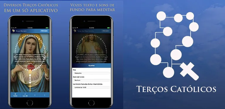 Terços Católicos - Com voz e texto cover image