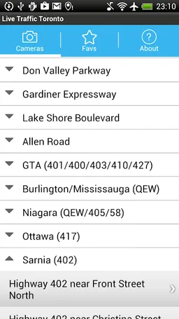 Traffic Cam Toronto Free screenshot 1