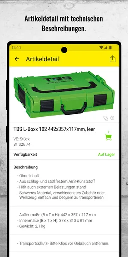 TBS Technischer Bedarf GmbH screenshot 10