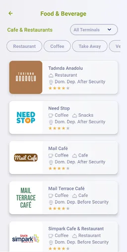 TAV Mobile screenshot 1