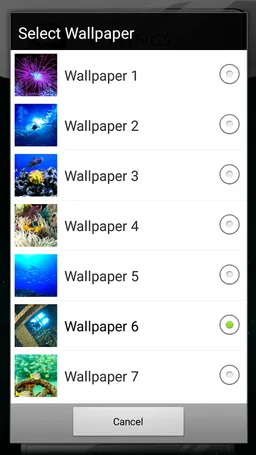 Underwater Live Wallpapers screenshot 8