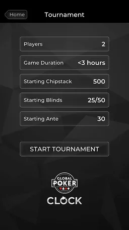 Global Poker Clock screenshot 1