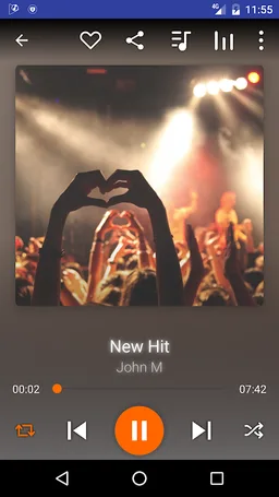 Music Player HD+ Equalizer screenshot 7