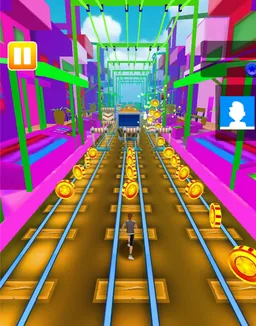 Boy Train Runner - Subway Fastest Surf Run screenshot 3