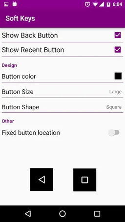 Soft Keys screenshot 1