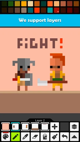 Pixel Studio - Pixel art editor, GIF animation screenshot 3