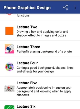 Pro Graphics Designing with Phone Tutorial screenshot 1