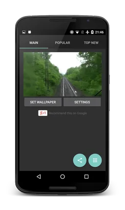 Rain From Train Wallpaper 3D screenshot 1