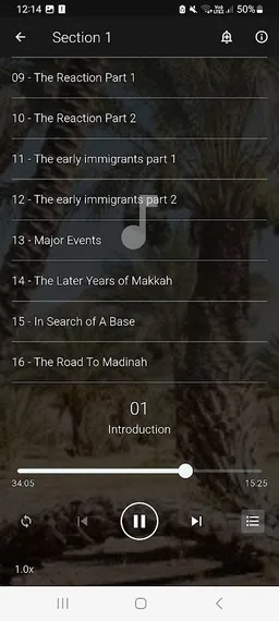 Life of Prophet Muhammad Audio screenshot 3