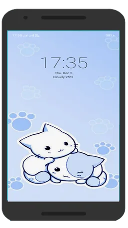 Kawaii Blue Wallpapers screenshot 4