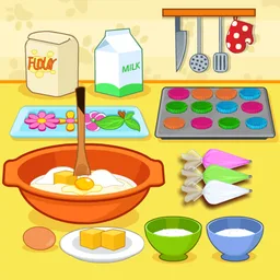 Cook Flower Garden Cupcakes icon