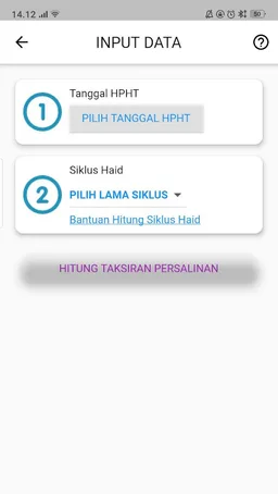Kalkulator Kehamilan Plus screenshot 3