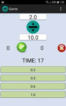 Maths Division Test screenshot 2
