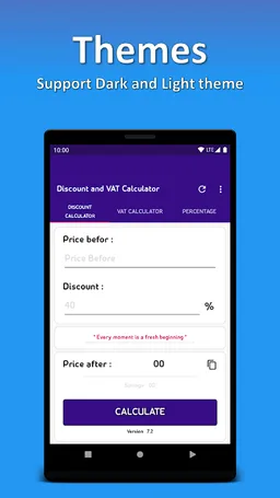 Discount & VAT & Percentage Ca screenshot 5