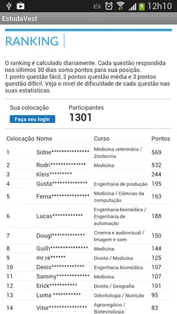 EstudaVest - ENEM e Vestibular screenshot 9
