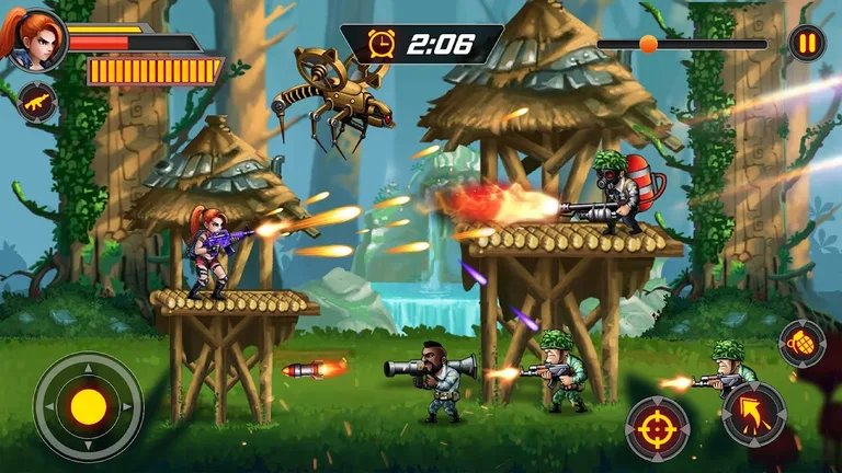 Metal Gun Soldiers Shooting screenshot 2