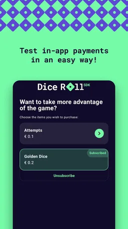 AppCoins Diceroll SDK screenshot 2