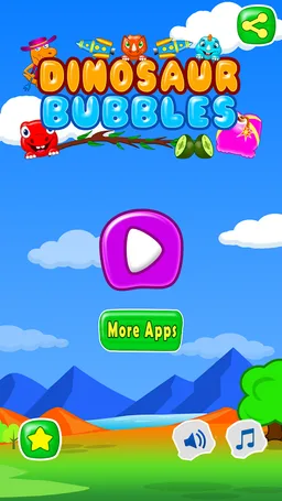 Dinosaur Bubbles screenshot 1