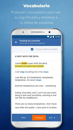 BrainLang: Aprender inglés con videos - Listening screenshot 14