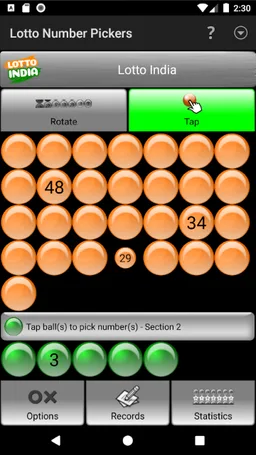 Lotto Player India screenshot 1