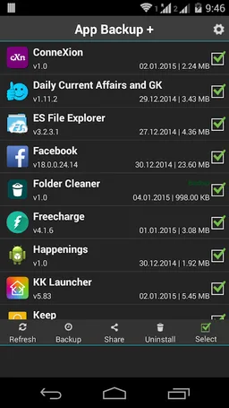 App Backup+ screenshot 4