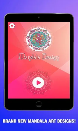 Mandala Designs - Coloring Boo screenshot 1