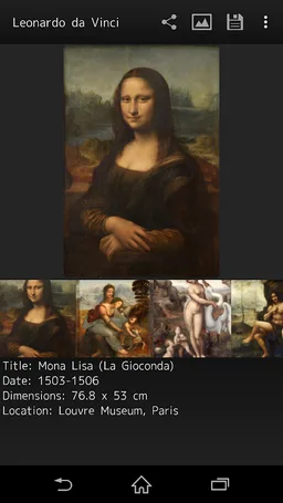 Leonardo da Vinci Paintings screenshot 1