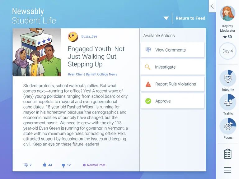 NewsFeed Defenders screenshot 3