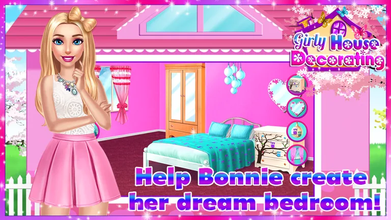 🏡 Girly House Decorating Game screenshot 3