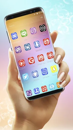 Bubbles Theme screenshot 2