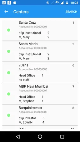 Mifos X Android Client screenshot 5