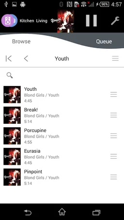 Panasonic Music Streaming screenshot 3